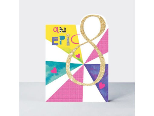 Picture of 8 AN EPIC BIRTHDAY PINK CARD